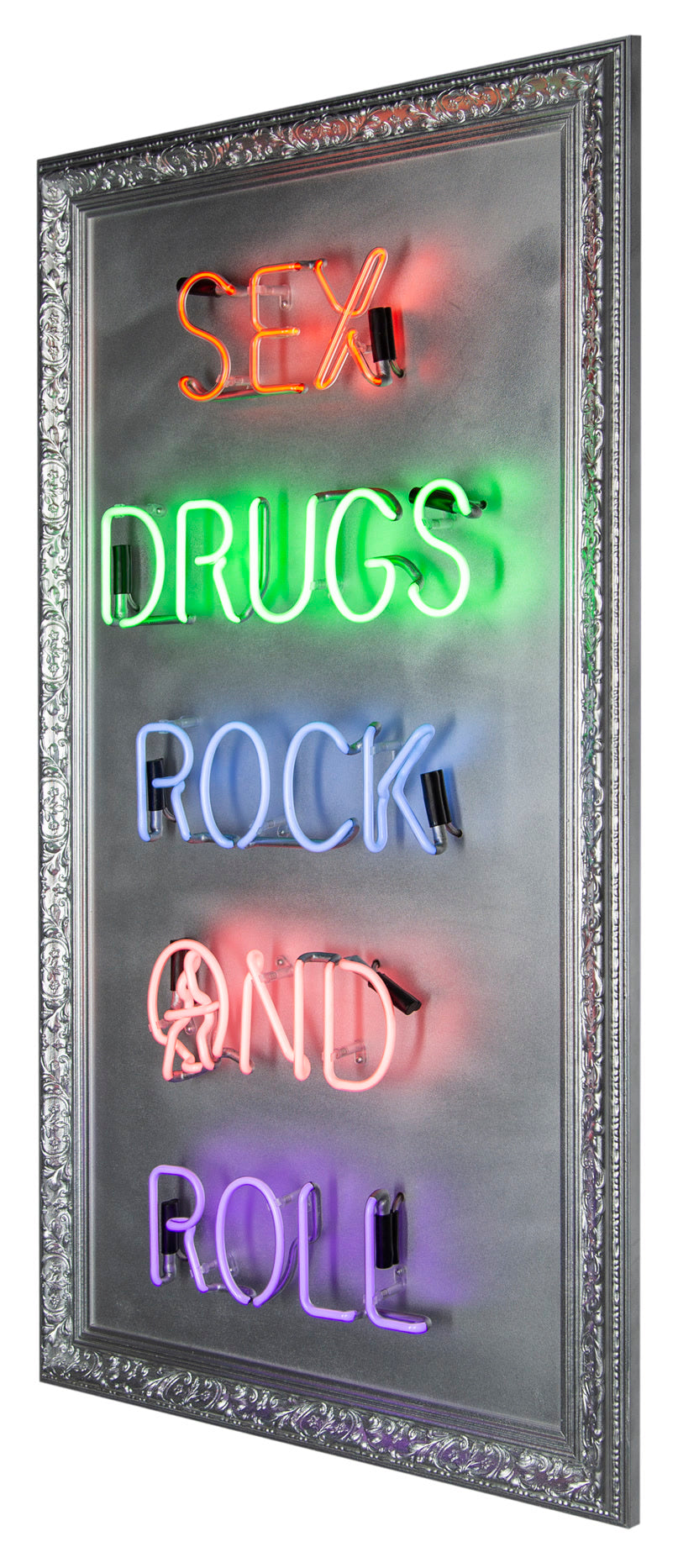 Sex Drugs Rock And Roll - Silver