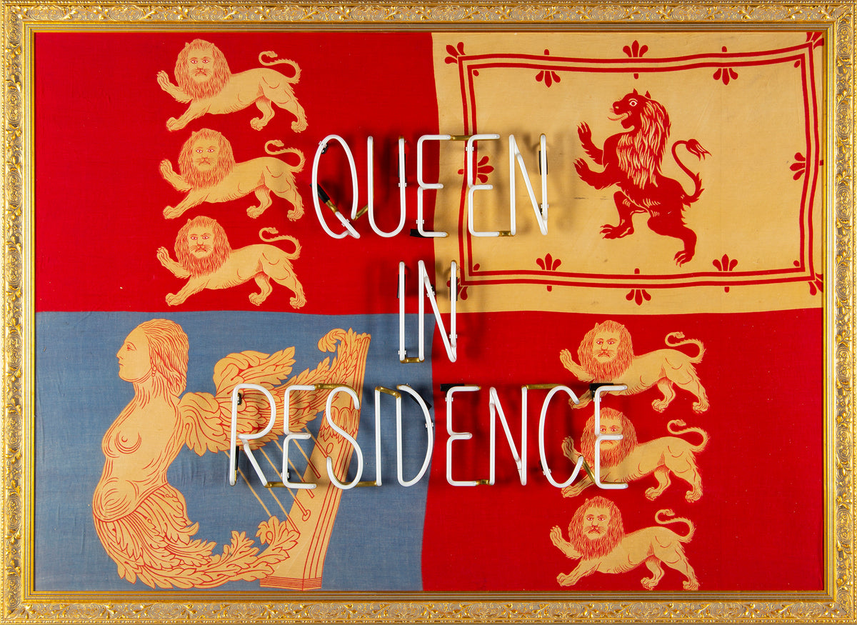 Queen In Residence - Violet Neon