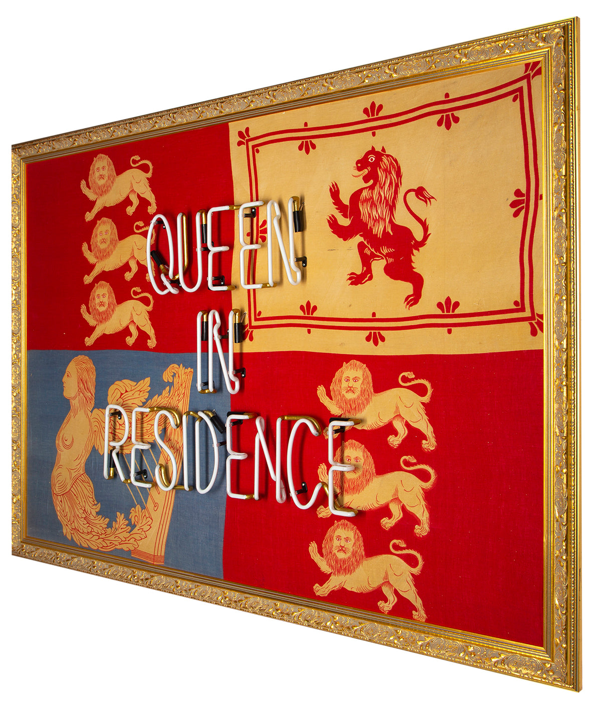 Queen In Residence - Violet Neon