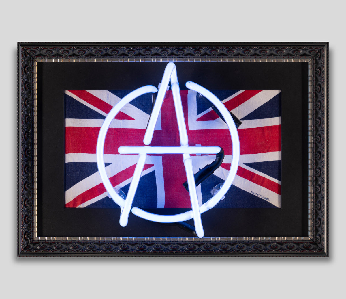Anarchy A - Blue Neon