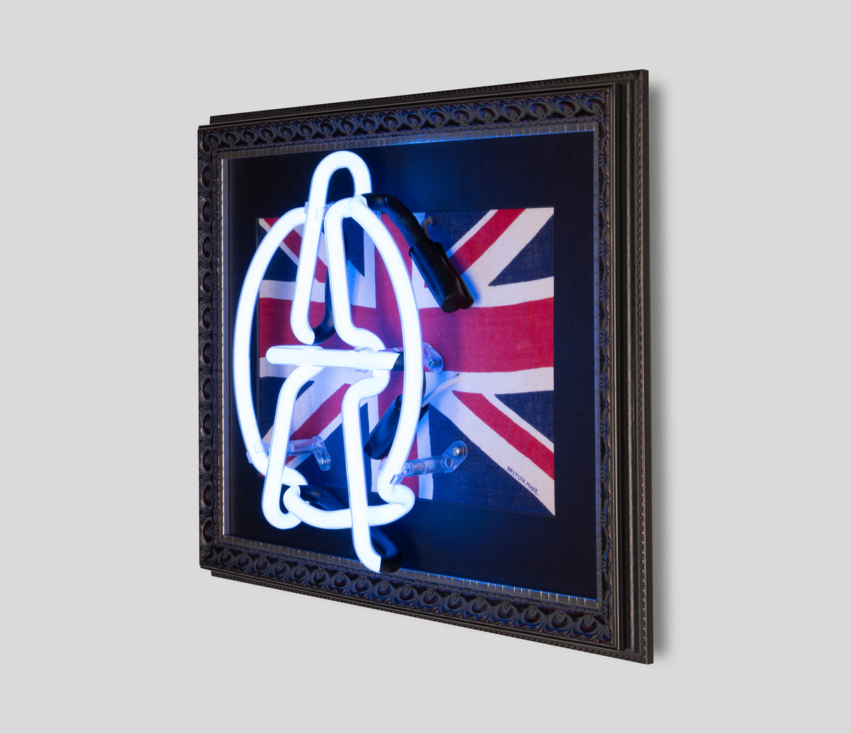 Anarchy A - Blue Neon