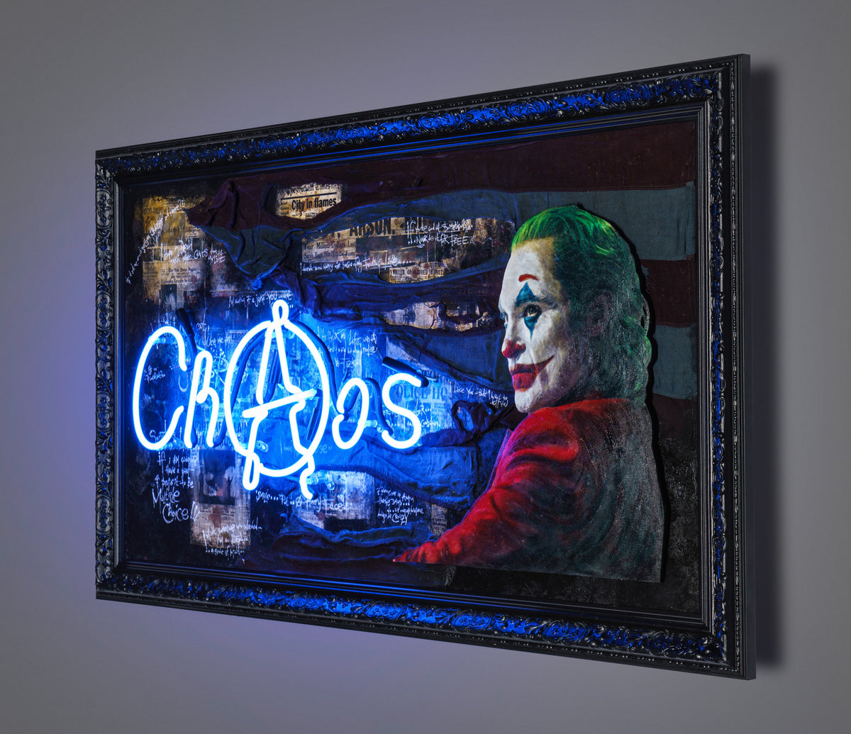 Joker Chaos - Blue Neon