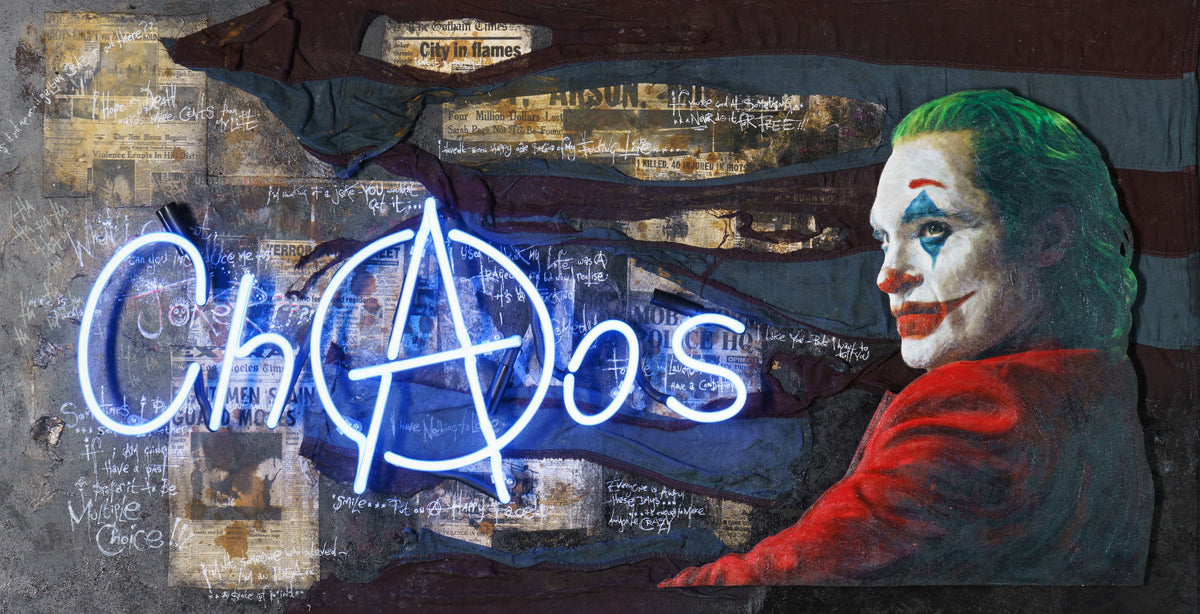 Joker Chaos - Blue Neon