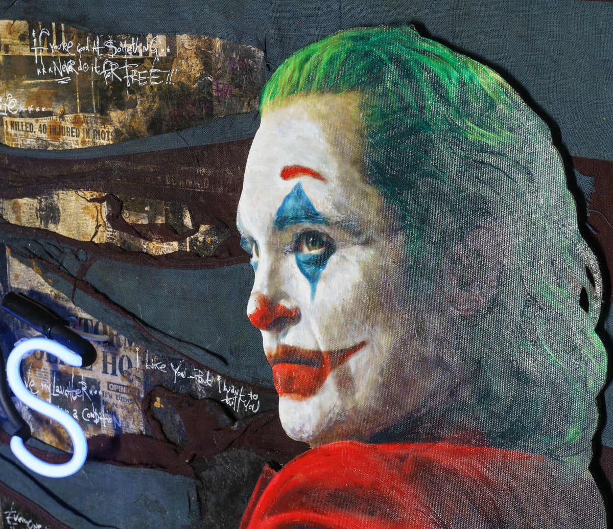 Joker Chaos - Blue Neon