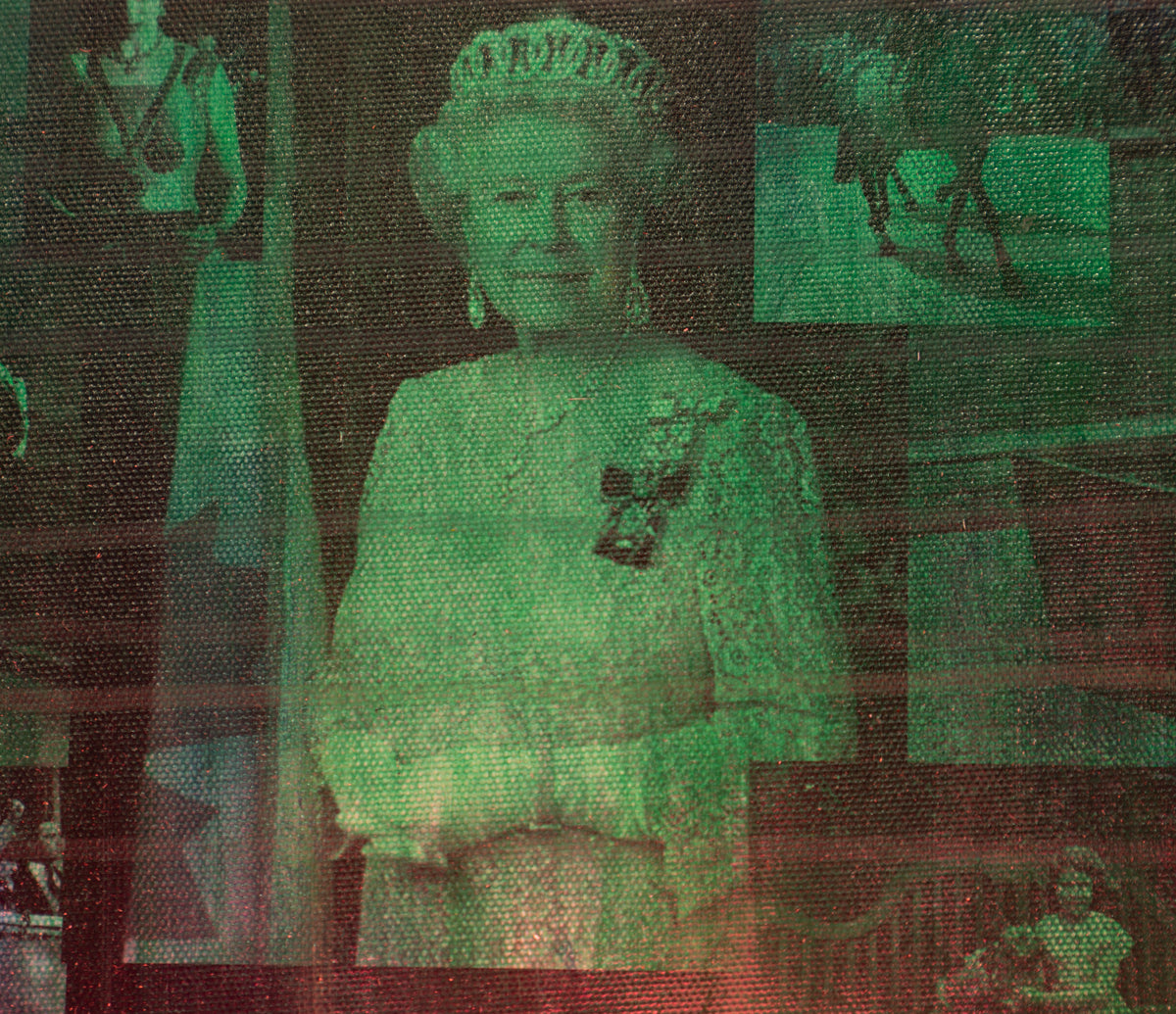 Green Monarch Queen - Pink Neon