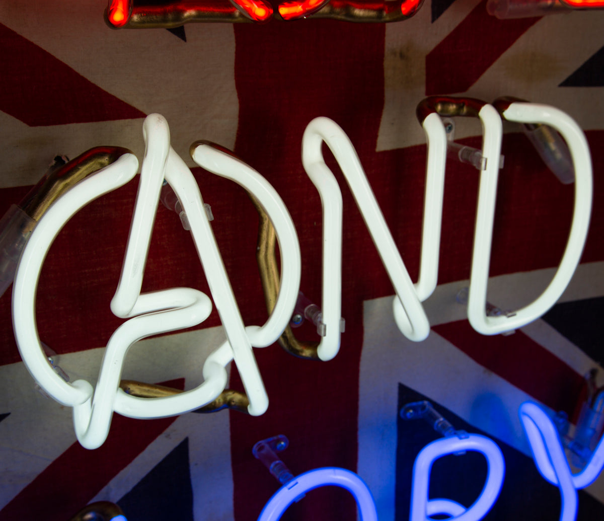 Hope and Glory - Union Jack Neon