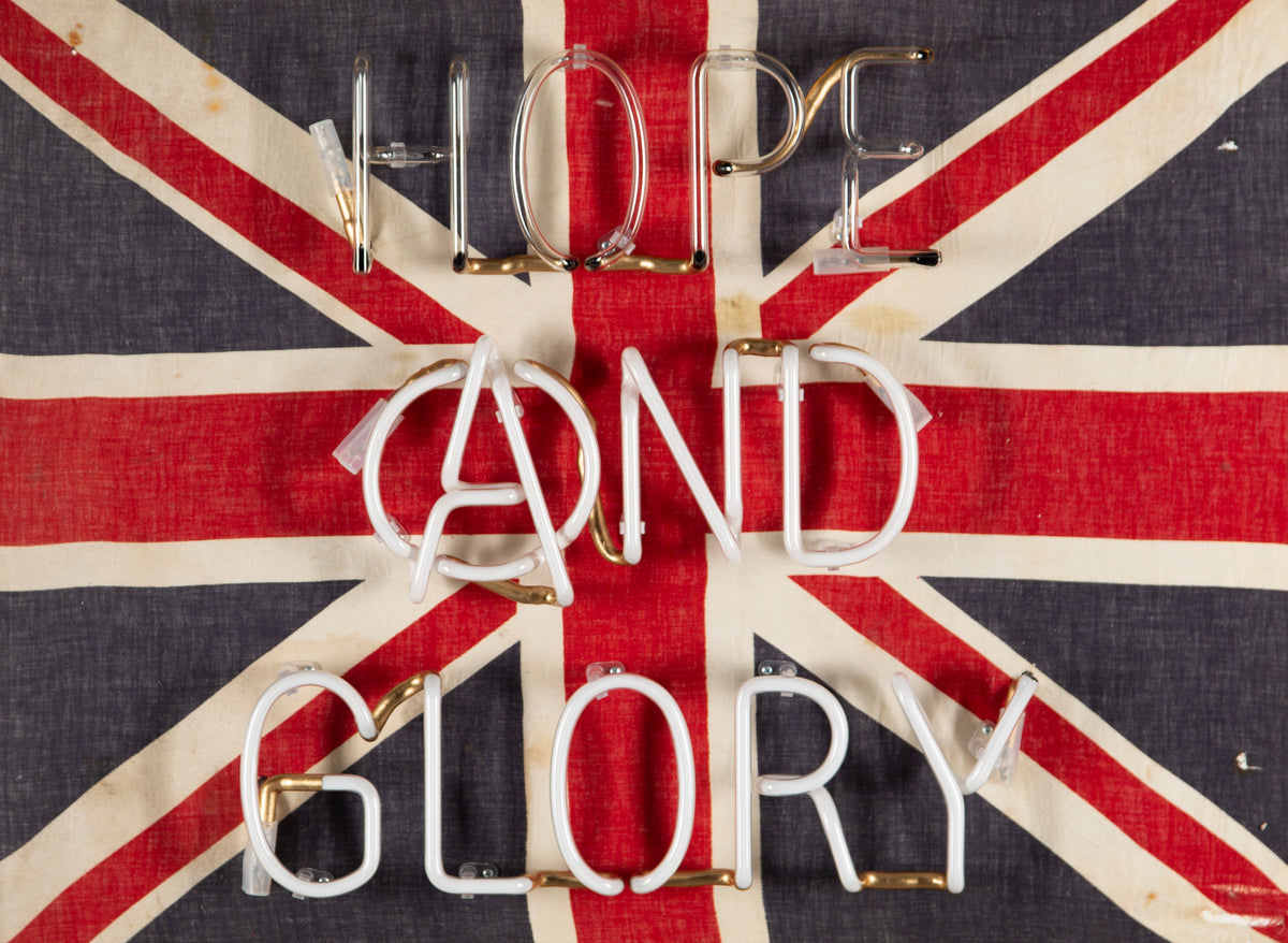 Hope and Glory - Union Jack Neon
