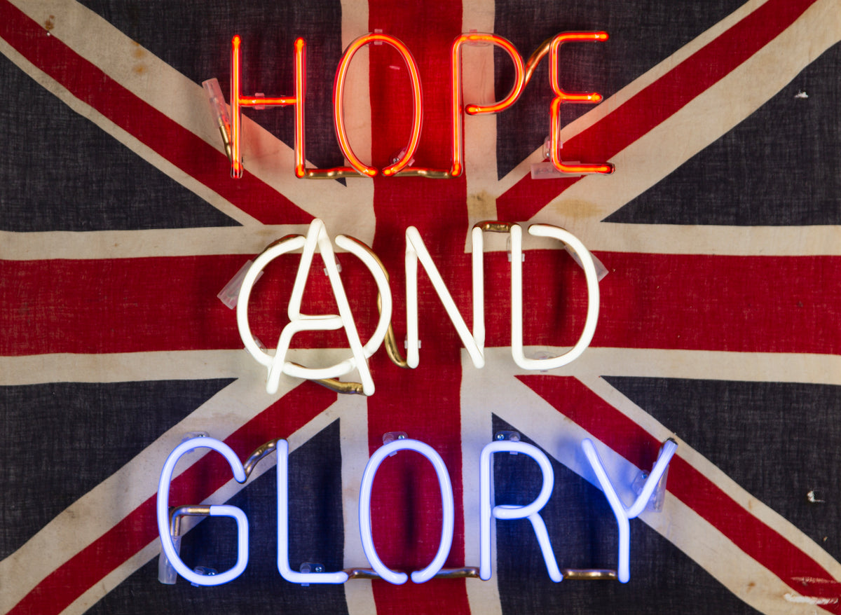 Hope and Glory - Union Jack Neon