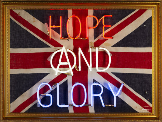 Hope and Glory - Union Jack Neon