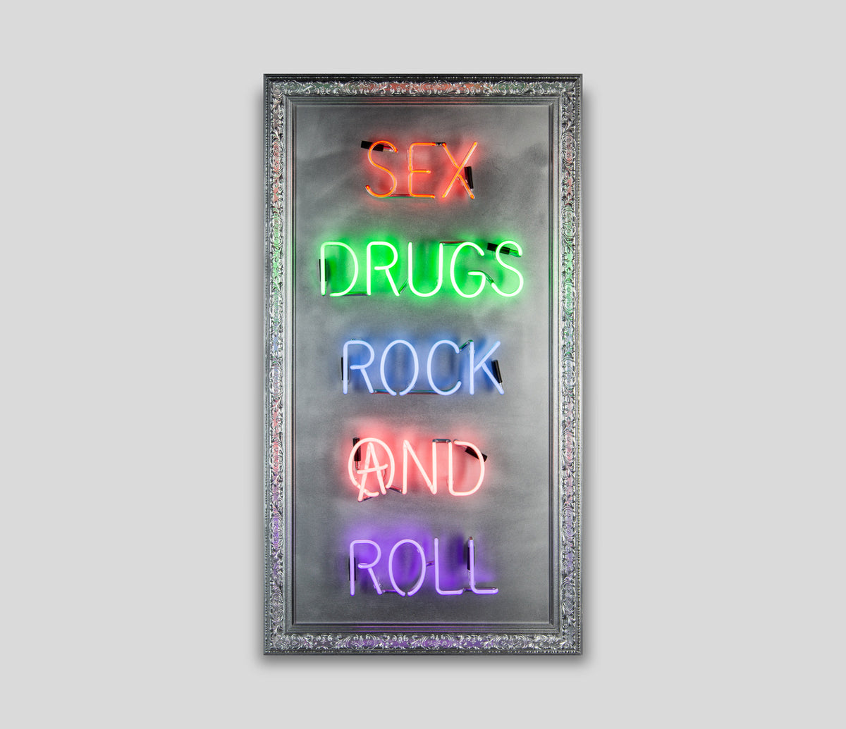 Sex Drugs Rock And Roll - Silver