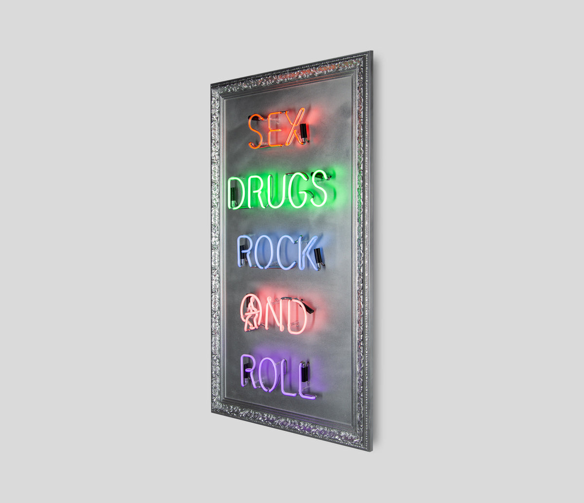 Sex Drugs Rock And Roll - Silver
