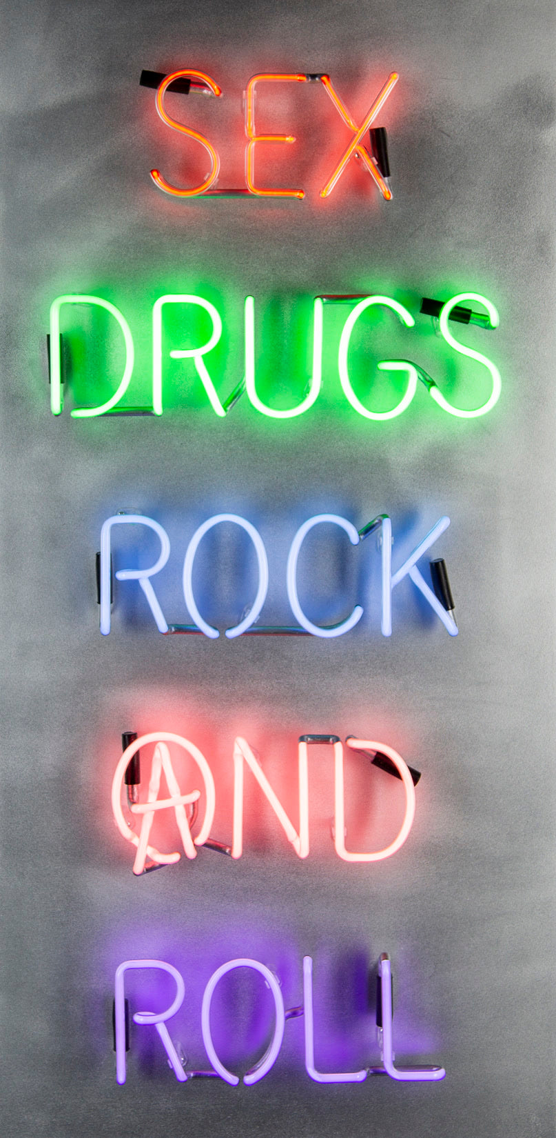 Sex Drugs Rock And Roll - Silver