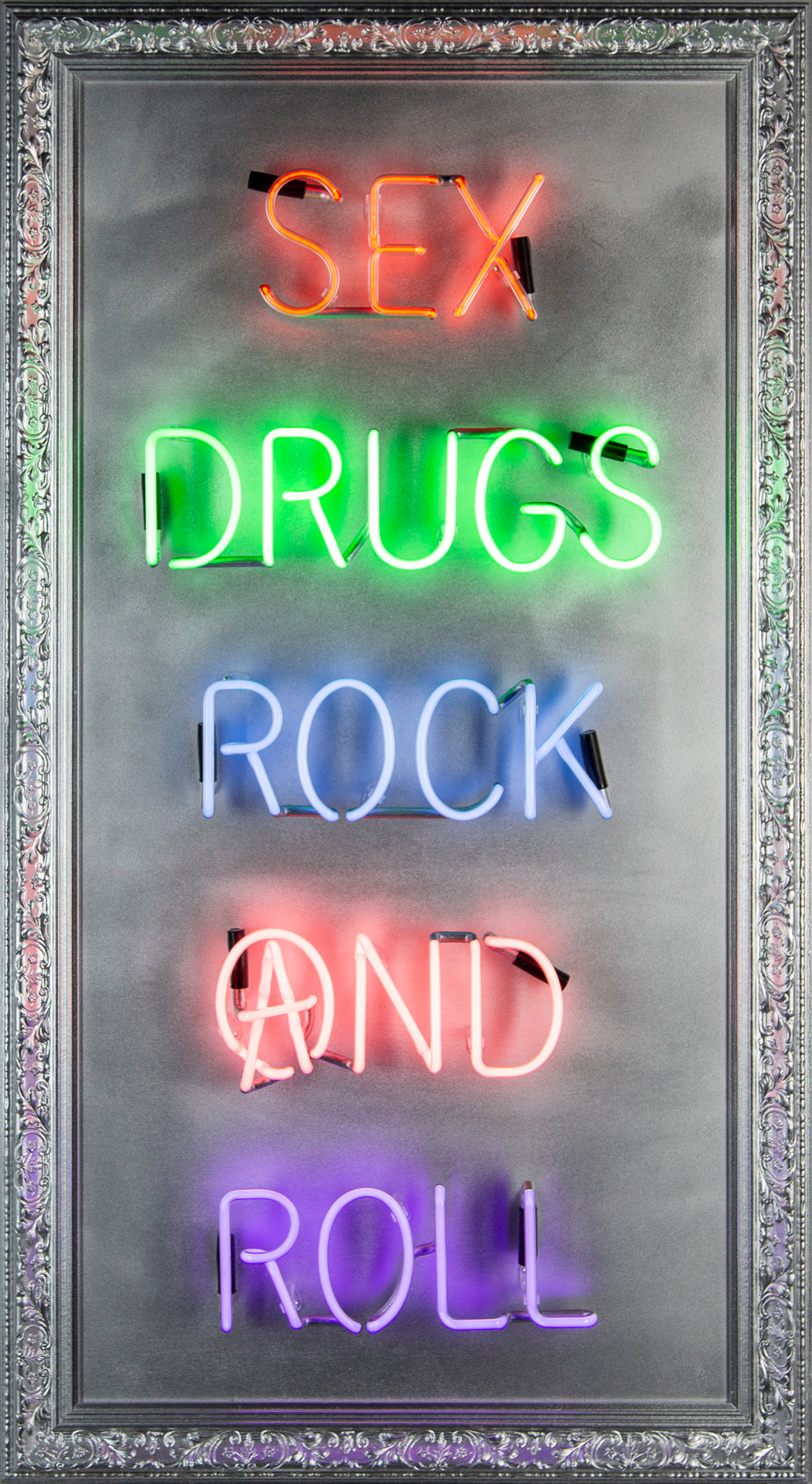 Sex Drugs Rock And Roll - Silver
