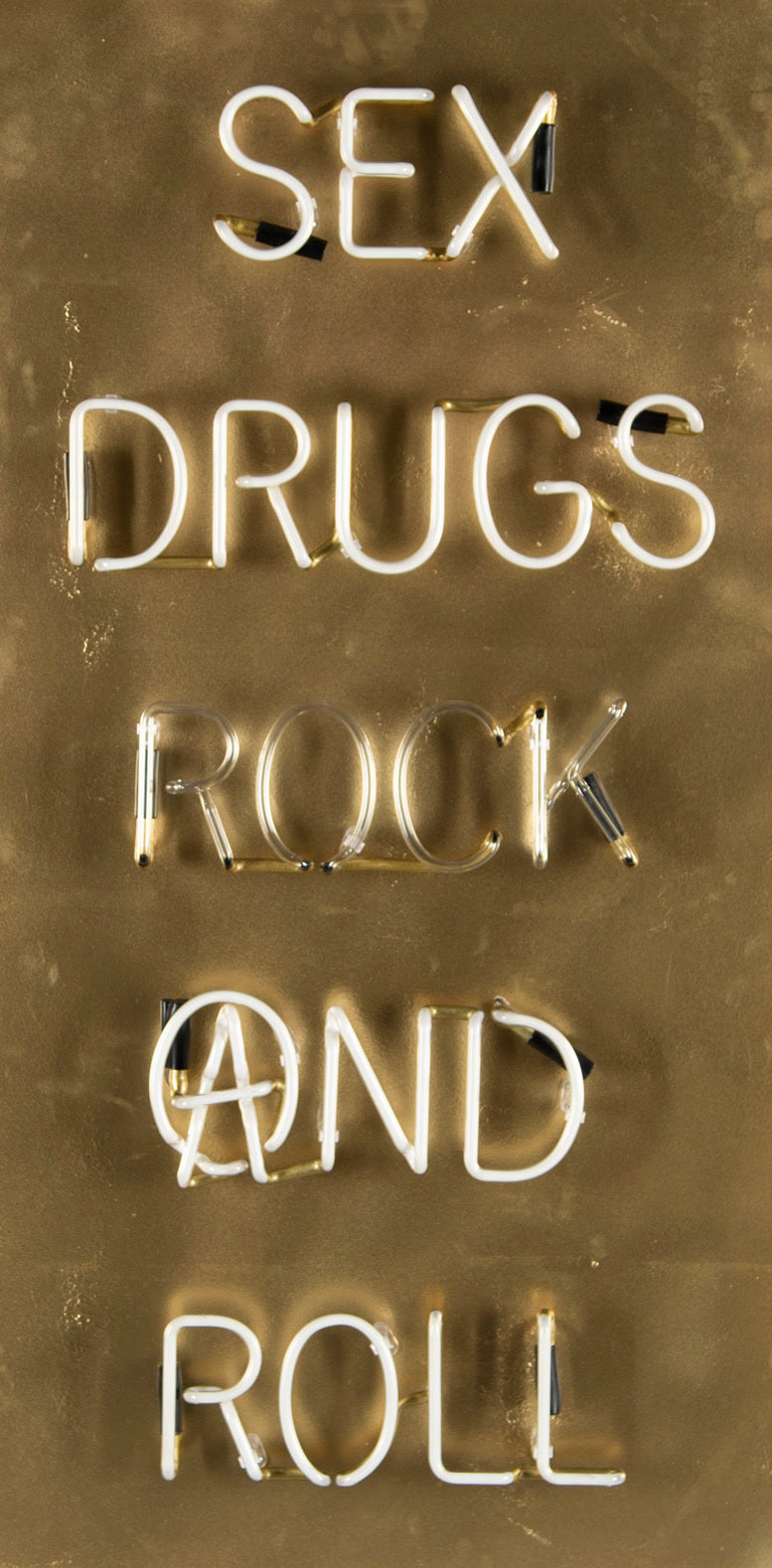 Sex Drugs Rock And Roll - Gold