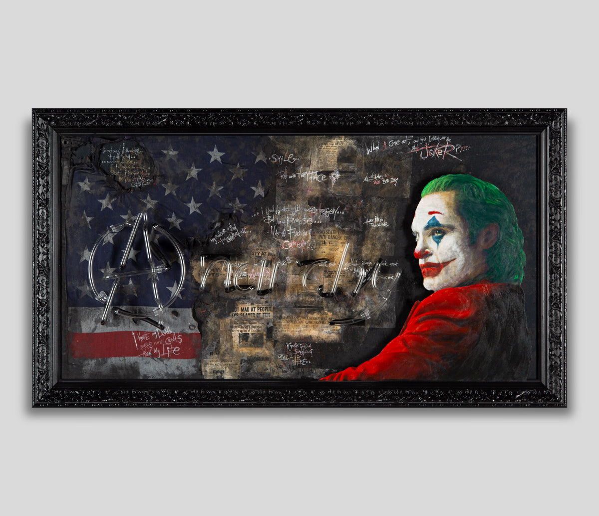 Joker Anarchy - Red Neon