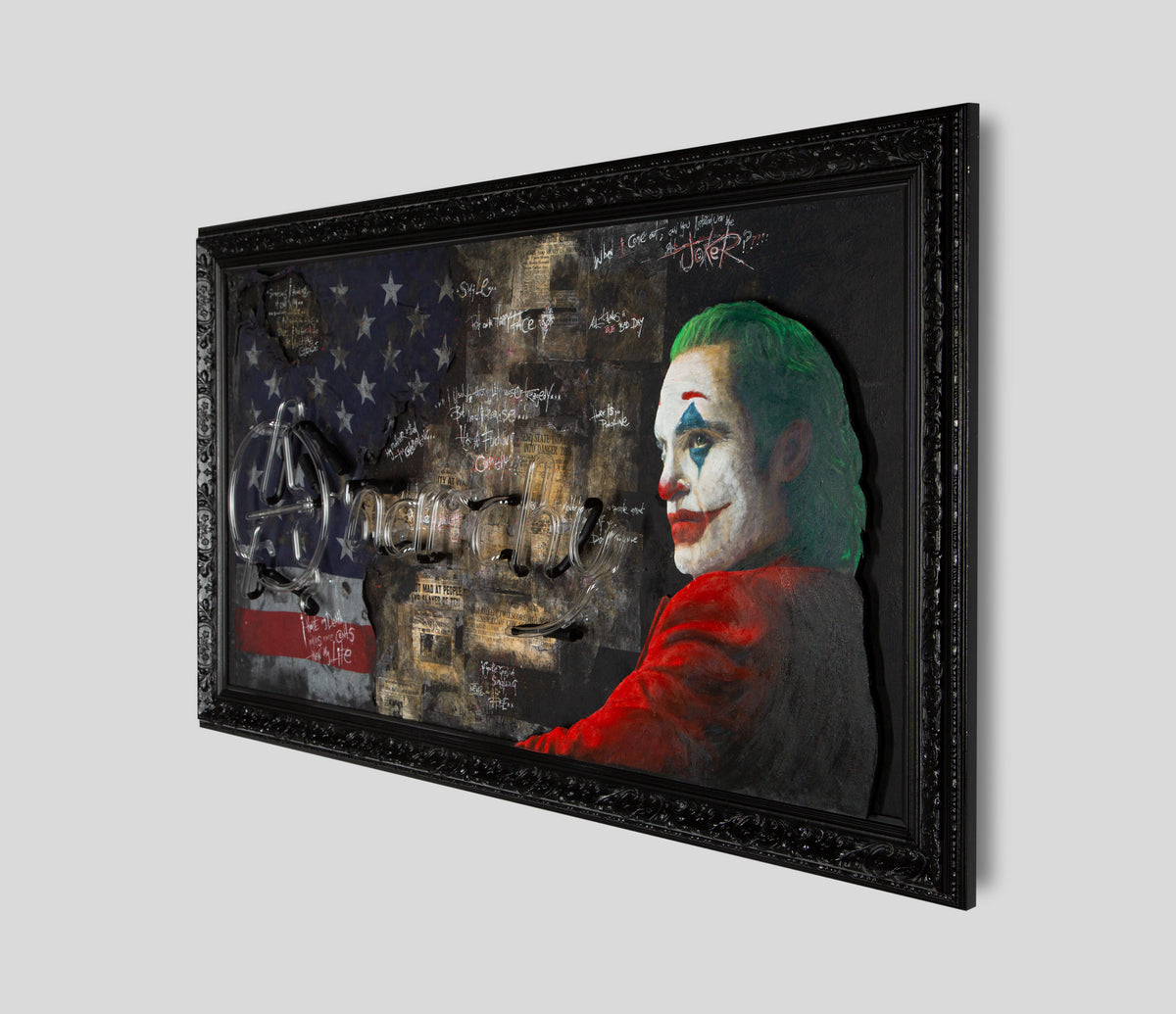 Joker Anarchy - Red Neon