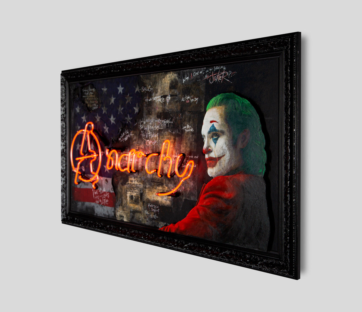 Joker Anarchy - Red Neon