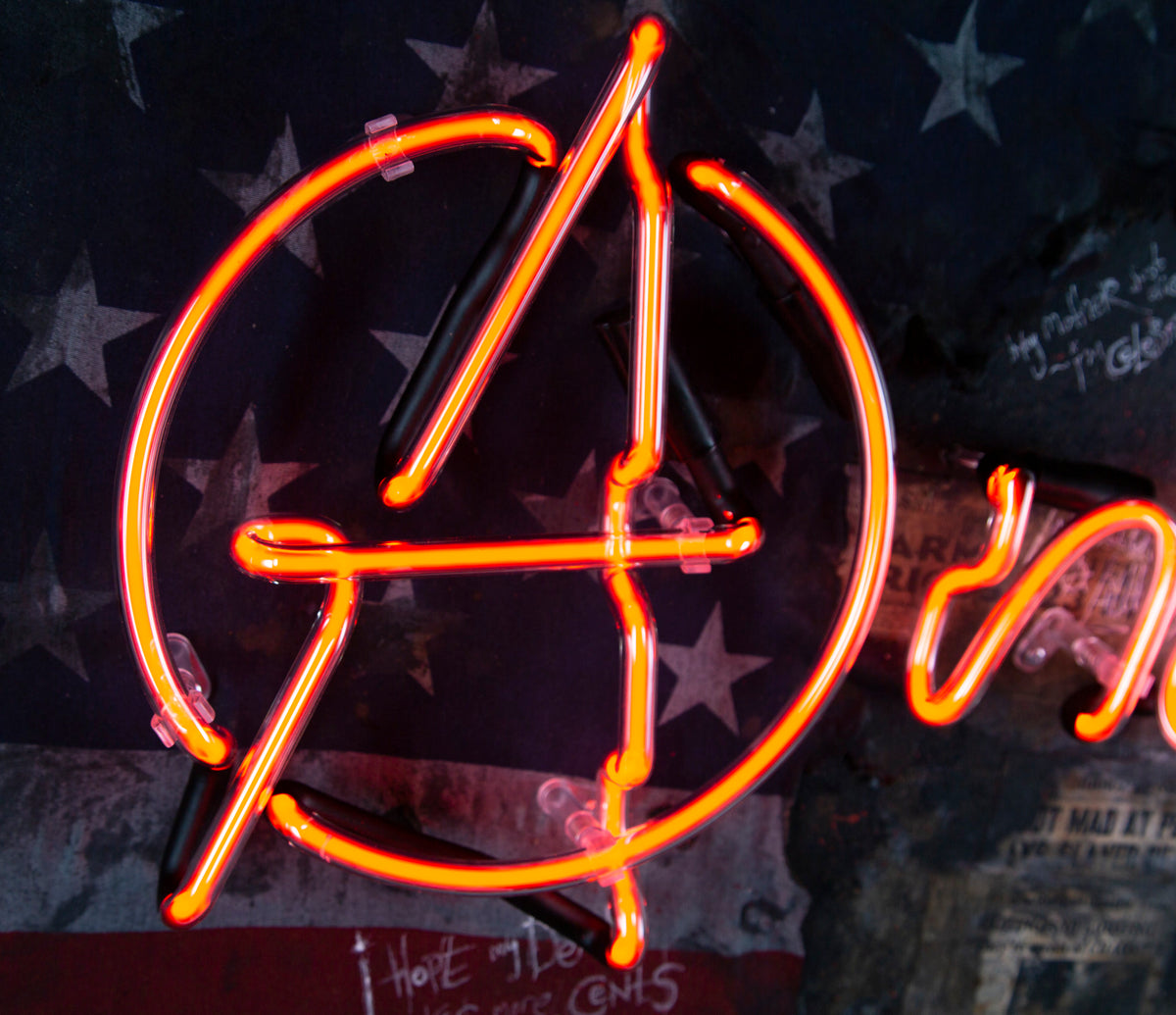 Joker Anarchy - Red Neon