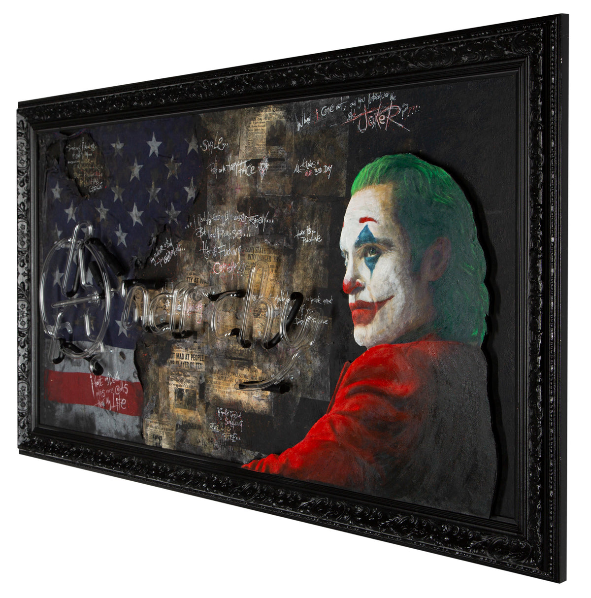 Joker Anarchy - Red Neon