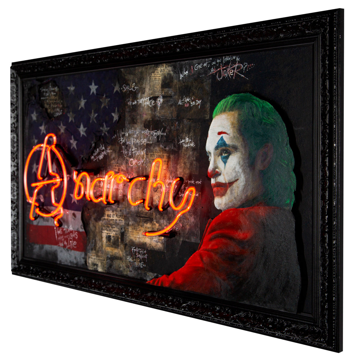 Joker Anarchy - Red Neon
