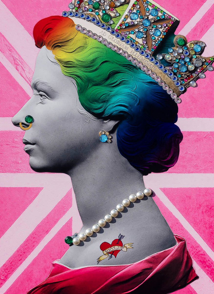 Queen Print - Pink