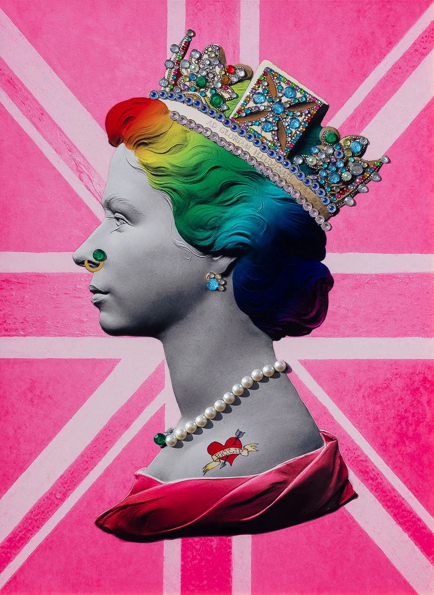 Queen Print - Pink