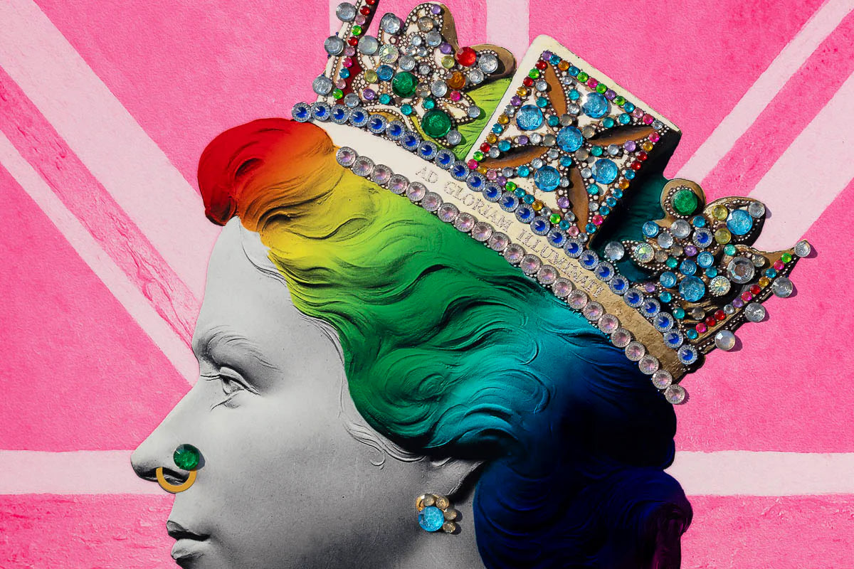 Queen Print - Pink